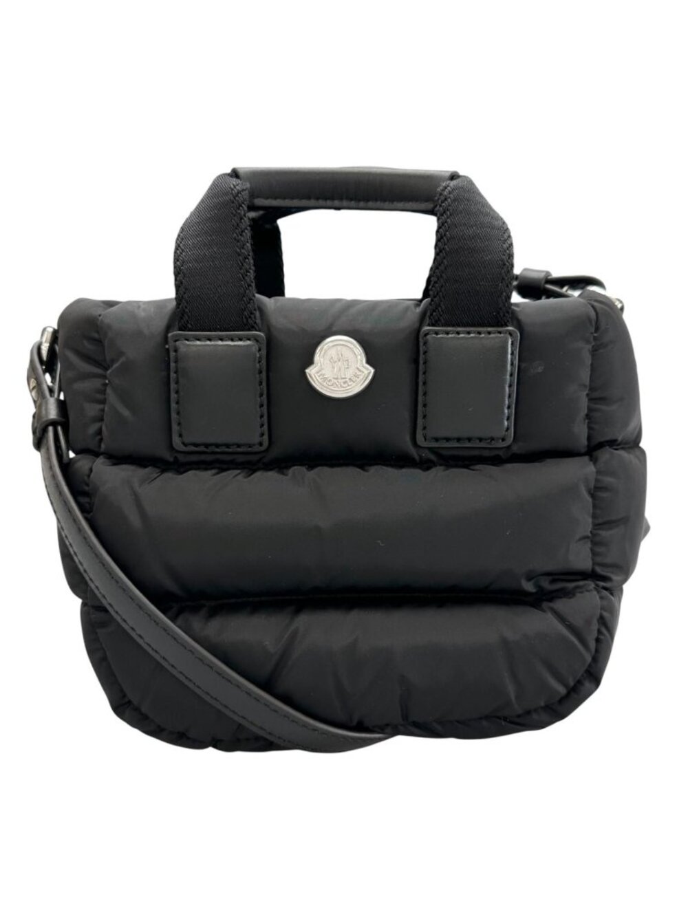 Moncler Charadoc Shoulder Bag Nylon Black